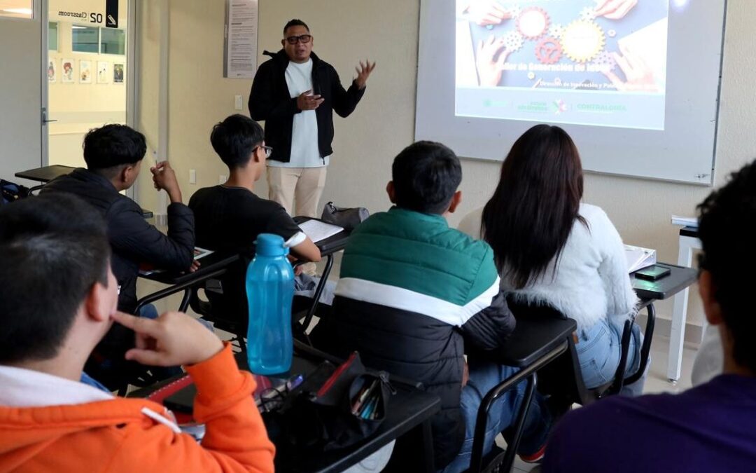 IMPARTEN TALLER A ESTUDIANTES PARA PARTICIPAR EN EL PREMIO DE GOBIERNO ABIERTO 2025