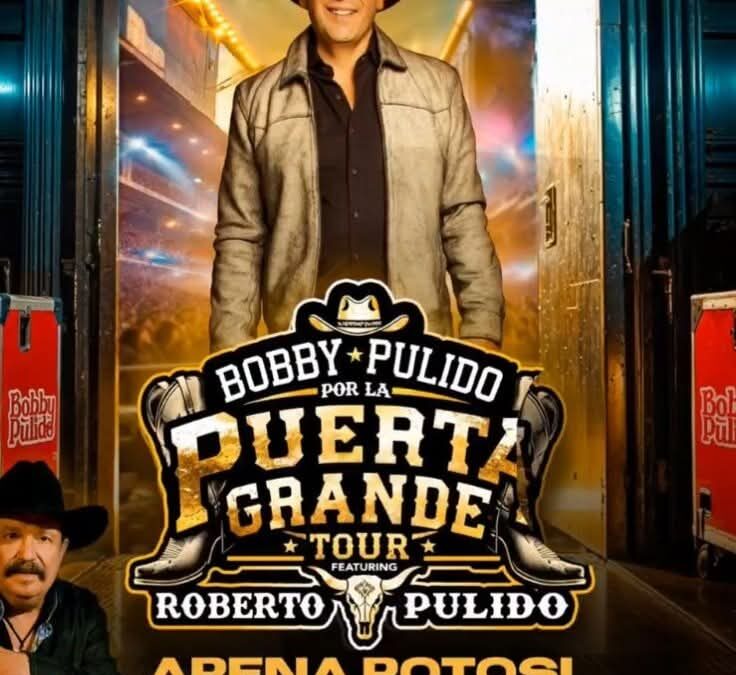 BOBBY PULIDO SE PRESENTARÁ EN LA ARENA POTOSÍ EL 18 DE OCTUBRE