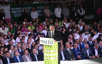 DIRIGENTES DEL PVEM RESPALDAN RESULTADOS DEL GOBIERNO DE RICARDO GALLARDO