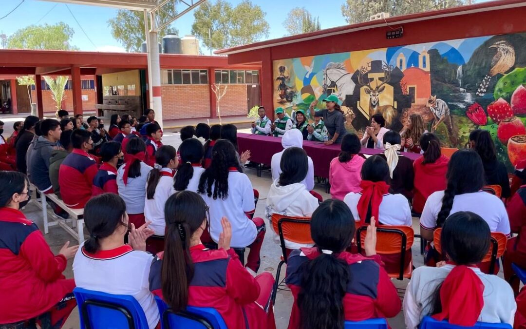 PROGRAMA ESCUELAS VERDES LLEGA A MÁS DE 500 GRUPOS ESCOLARES EN SAN LUIS POTOSÍ