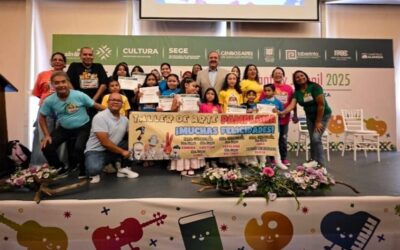 ENTREGAN PREMIO ESTATAL DE LAS ARTES 2025 A 45 NIÑOS Y JÓVENES