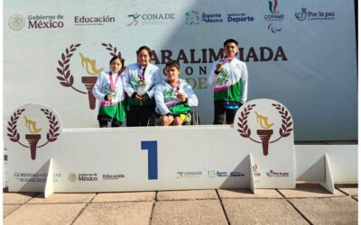 DELEGACIÓN POTOSINA DE PARANATACIÓN GANA 37 MEDALLAS EN LA PARALIMPIADA NACIONAL 2025