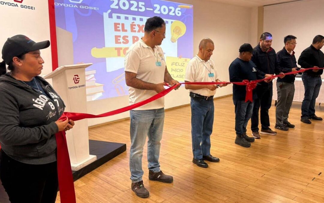 FIRMAN CONVENIO EDUCATIVO ENTRE PREPARATORIA RAFAEL NIETO Y EMPRESA TOYODA GOSEI