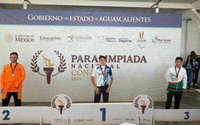 CICLISTAS POTOSINOS OBTIENEN PLATA Y BRONCE EN LA PARALIMPIADA NACIONAL 2025