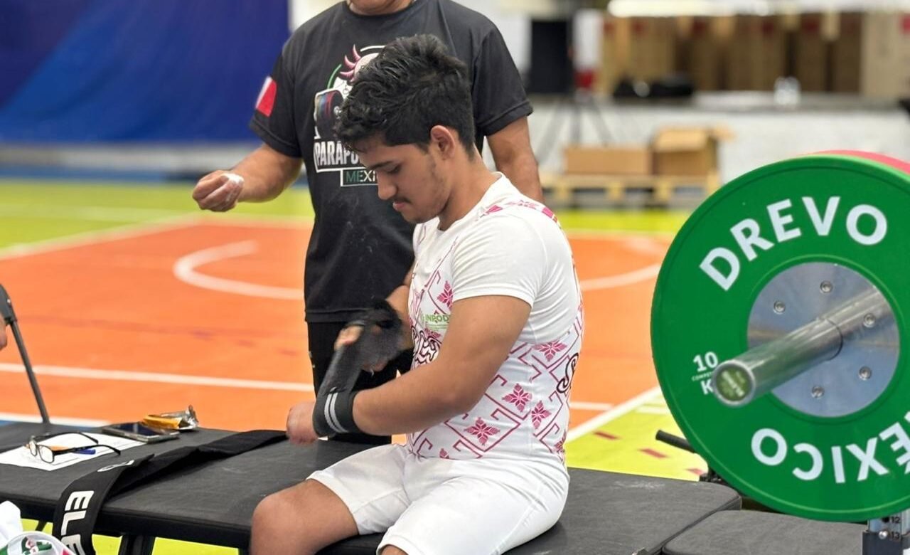 SLP SUMA DOS OROS EN PARAPOWERLIFTING EN LA PARALIMPIADA NACIONAL 2025