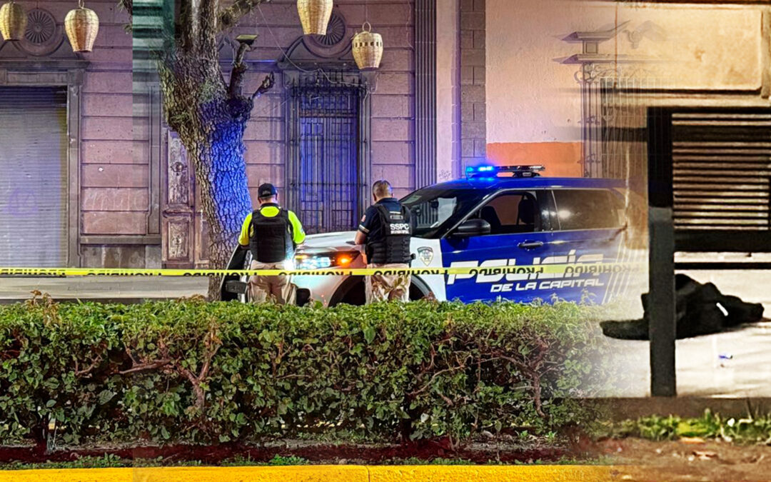 ATAQUE ARMADO EL PLENA AVENIDA CARRANZA EN LA CAPITAL POTOSINA