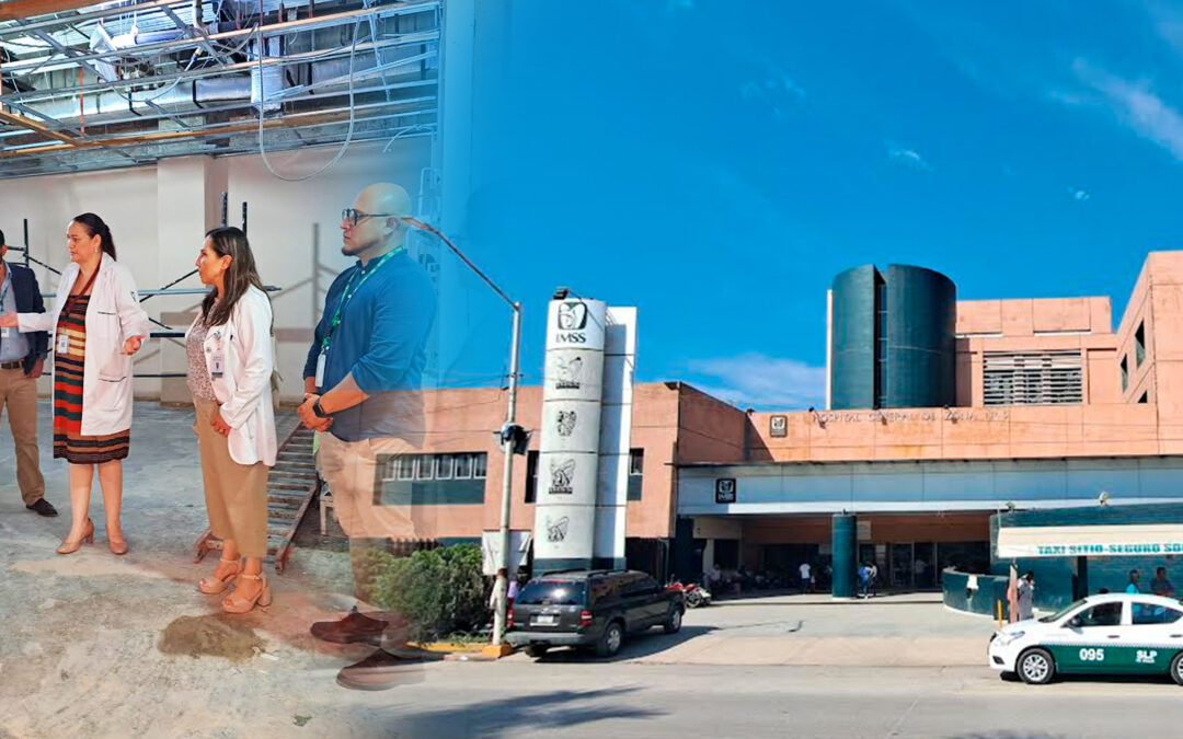 IMSS FORTALECE INFRAESTRUCTURA EN CIUDAD VALLES CON REMODELACIONES EN HOSPITAL Y CLÍNICA