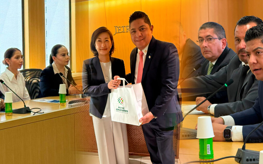 GALLARDO INICIA MISIÓN COMERCIAL EN JAPÓN CON JETRO Y ANUNCIA OFICINA INTERNACIONAL DE SLP