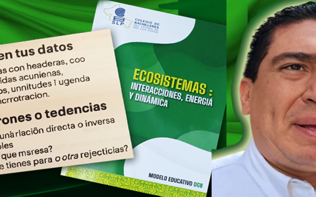 NEGOCIAZO DE 43 MILLONES EN EL COBACH: VENDEN LIBROS CON ERRORES GARRAFALES Y SIN REGISTRO OFICIAL