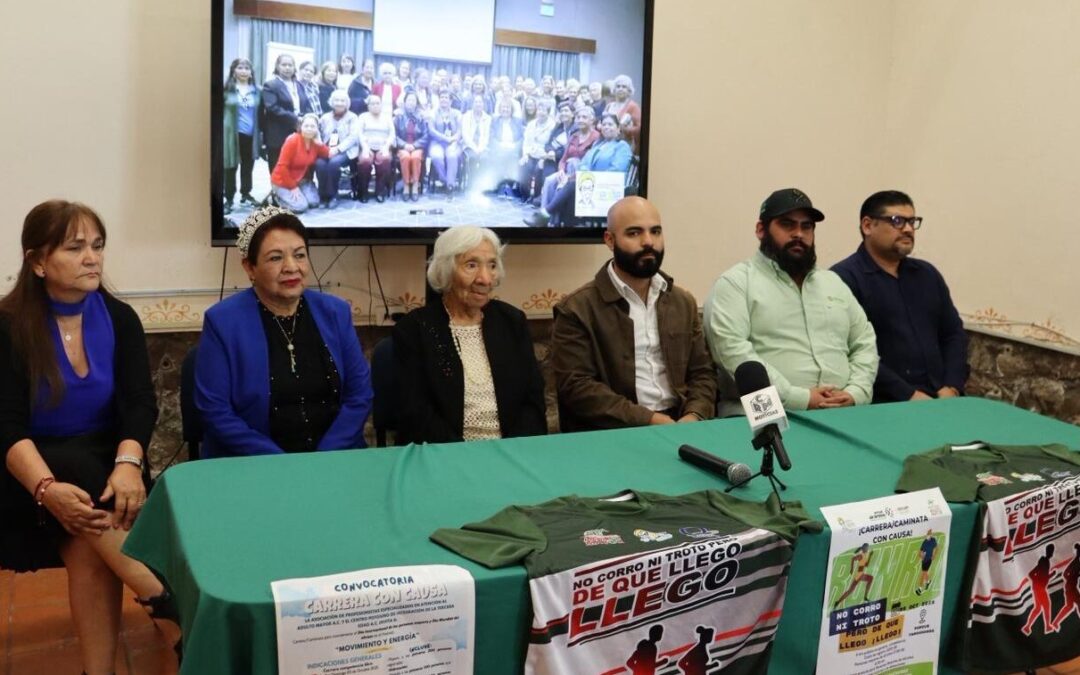 ANUNCIAN CARRERA “NO CORRO, NI TROTO, PERO DE QUE LLEGO, LLEGO” EN EL PARQUE TANGAMANGA I