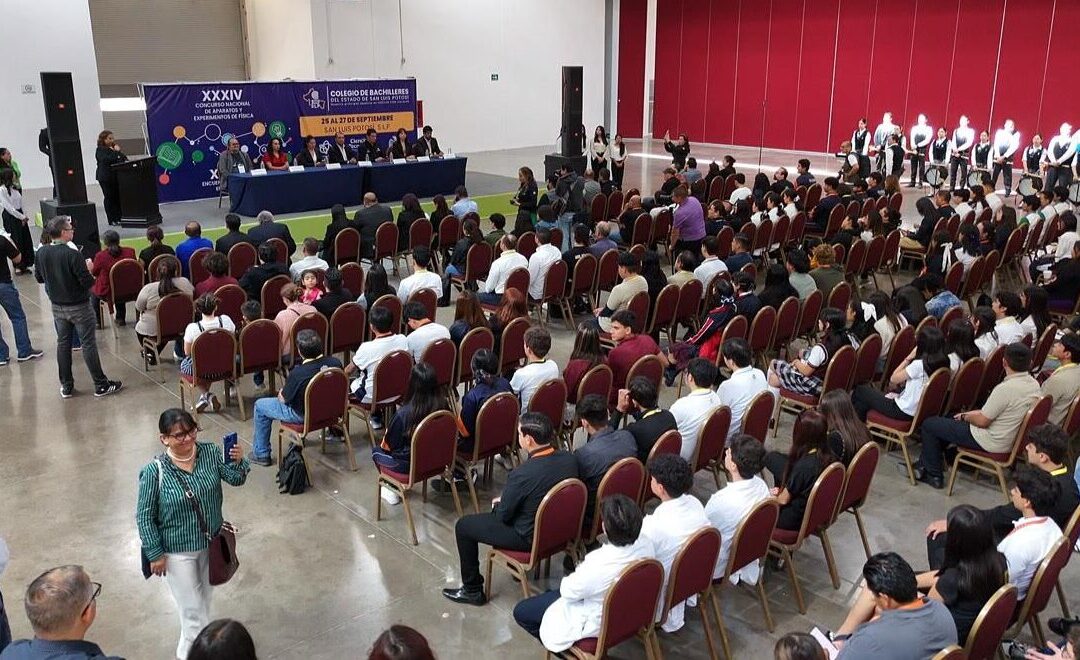 SLP FUE SEDE DEL XXXIV CONCURSO NACIONAL DE APARATOS Y EXPERIMENTOS DE FÍSICA