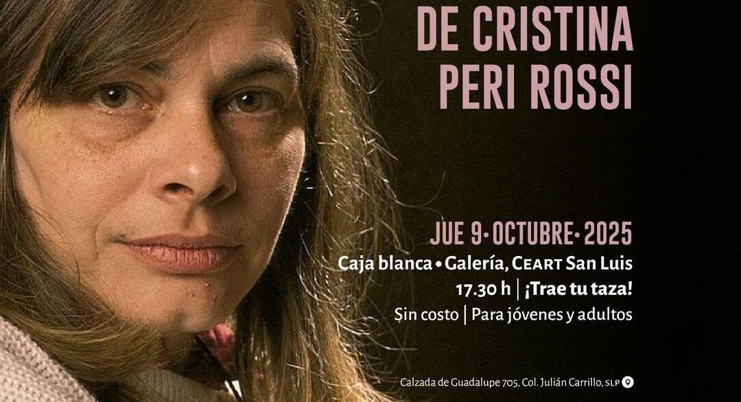 REALIZAN CAFÉ LITERARIO SOBRE LA OBRA DE CRISTINA PERI ROSSI EN EL CEART