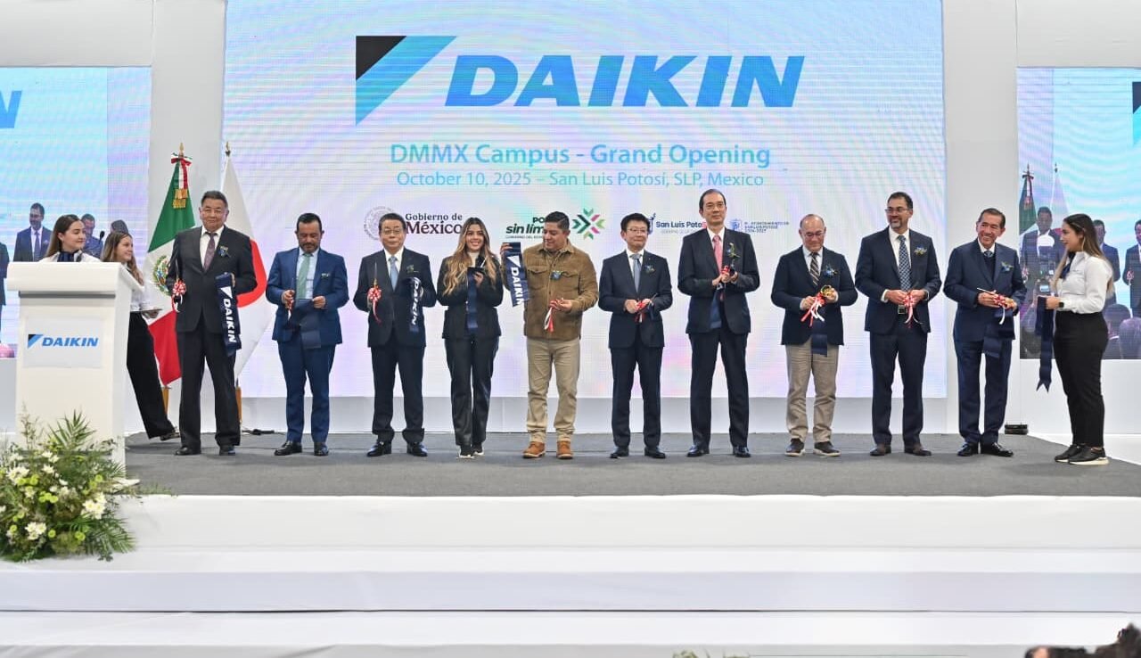 INAUGURAN NUEVO COMPLEJO INDUSTRIAL DAIKIN CON INVERSIÓN DE 310 MILLONES DE DÓLARES