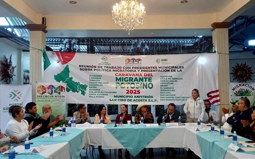 AVANZA ORGANIZACIÓN DE LA CARAVANA DEL MIGRANTE 2025 EN LA REGIÓN MEDIA