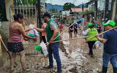 INICIAN TRABAJOS DE DESINFECCIÓN EN CALLES DE TAMAZUNCHALE