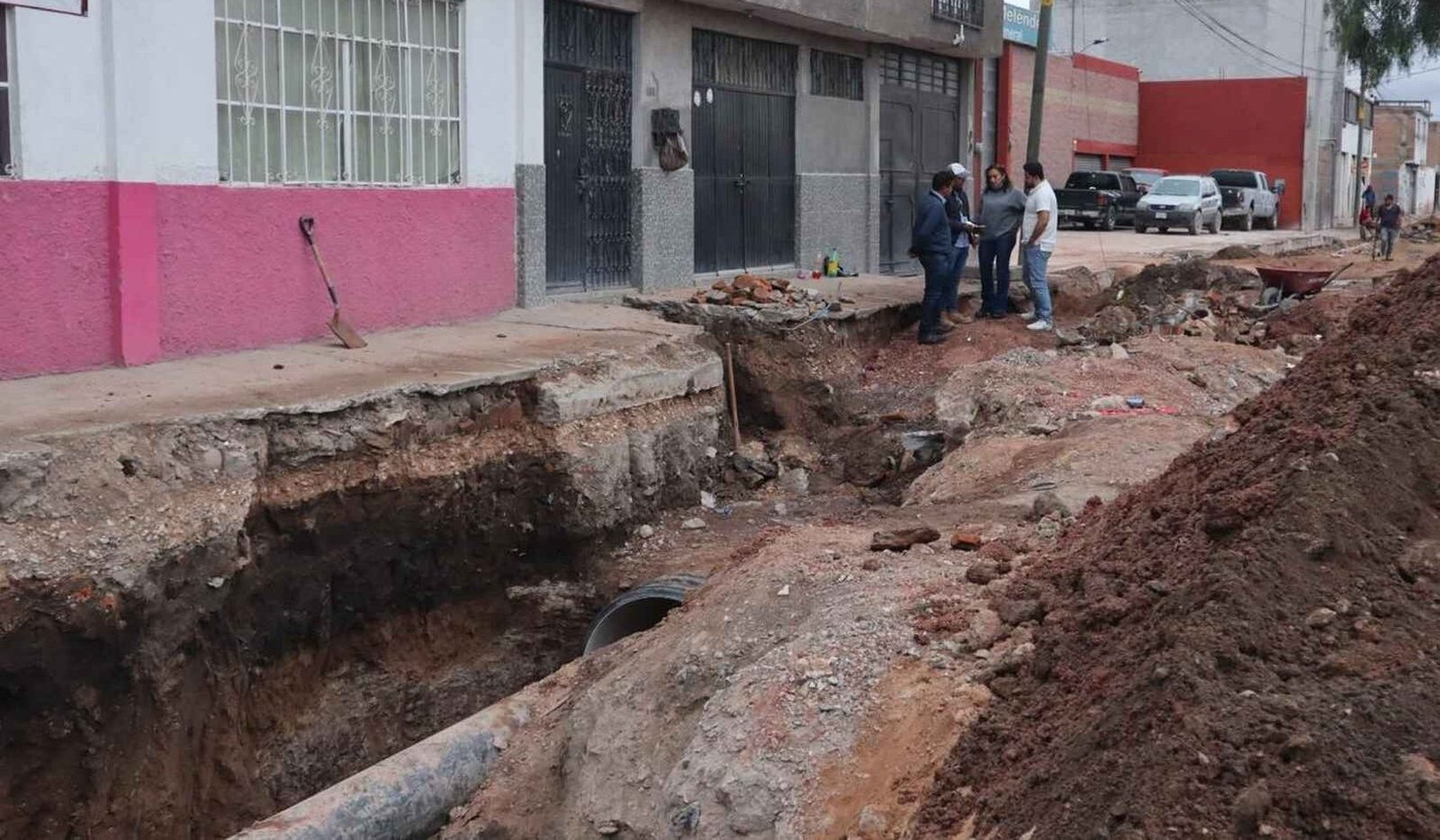 AVANZAN OBRAS DE REHABILITACIÓN EN PROLONGACIÓN MOCTEZUMA Y AVENIDA LÓPEZ MATEOS DE LA CAPITAL DE SLP