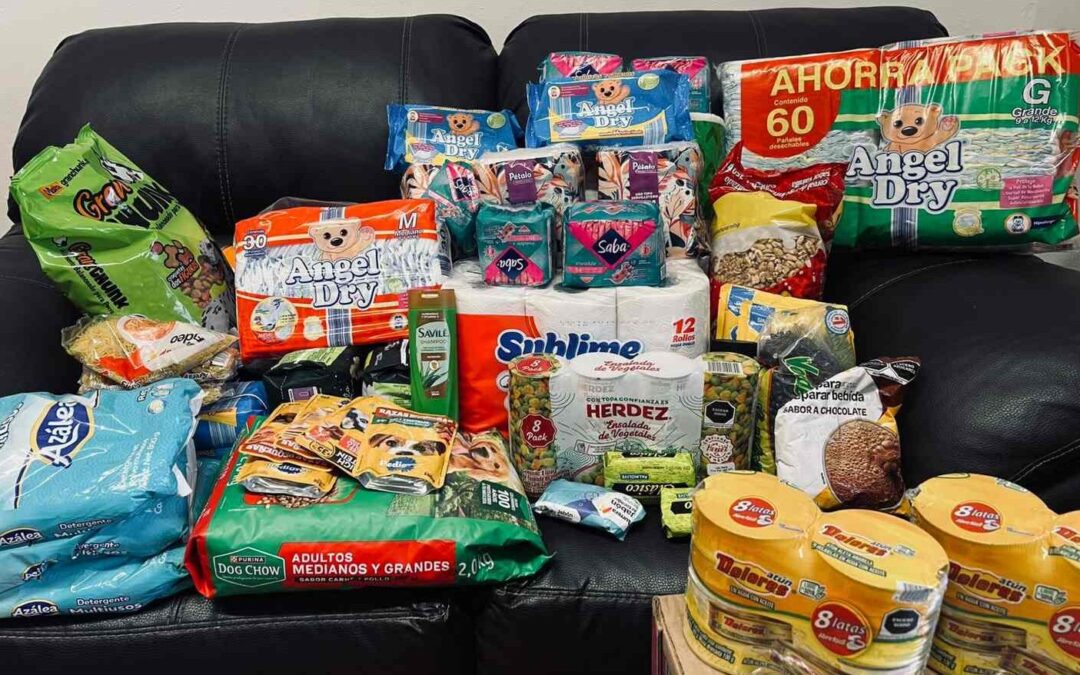 HABILITAN CENTRO DE ACOPIO PARA APOYAR A MUJERES AFECTADAS POR LLUVIAS EN LA HUASTECA