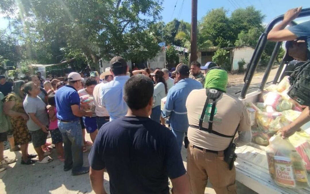 PROTECCIÓN CIVIL MANTIENE TRABAJOS DE LIMPIEZA Y ATENCIÓN MÉDICA EN LA HUASTECA POTOSINA