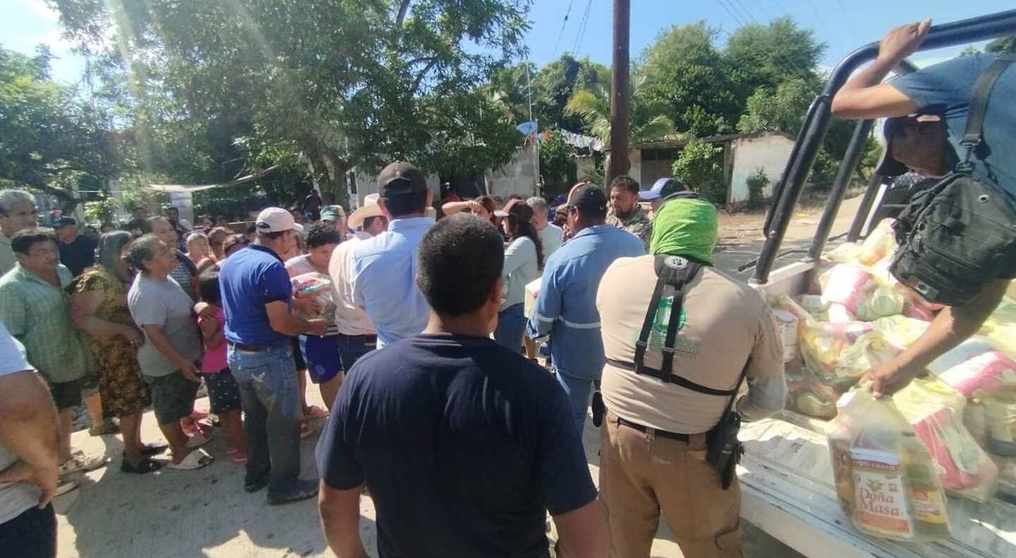 PROTECCIÓN CIVIL MANTIENE TRABAJOS DE LIMPIEZA Y ATENCIÓN MÉDICA EN LA HUASTECA POTOSINA