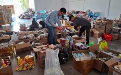 CENTRO DE NEGOCIOS POTOSÍ OPERA COMO BASE DE APOYO PARA FAMILIAS AFECTADAS POR LLUVIAS