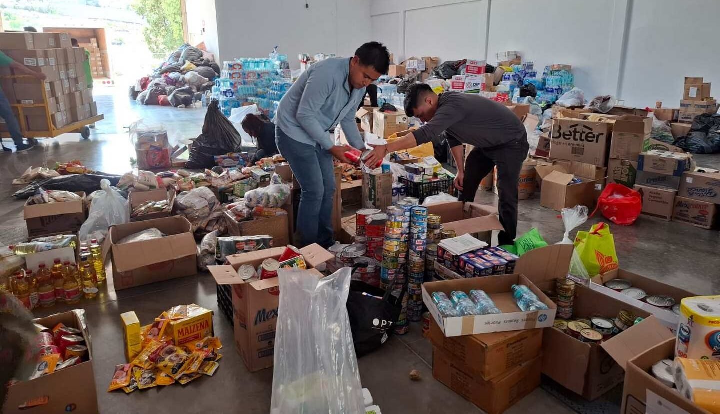 CENTRO DE NEGOCIOS POTOSÍ OPERA COMO BASE DE APOYO PARA FAMILIAS AFECTADAS POR LLUVIAS