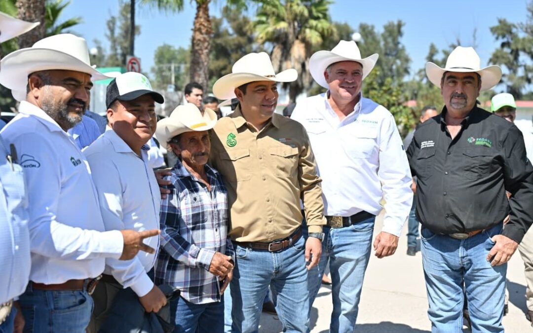 ENTREGAN EQUIPAMIENTO A ASOCIACIONES GANADERAS DEL ESTADO