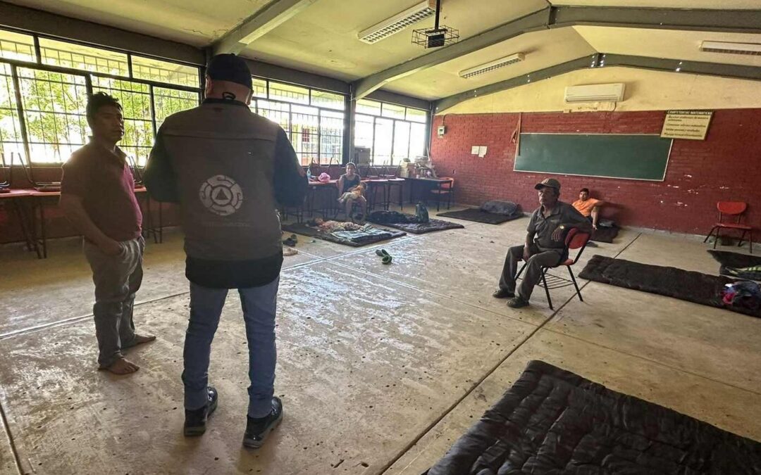 SLP REGISTRA 188 REFUGIOS TEMPORALES PARA ATENCIÓN ANTE CONTINGENCIAS