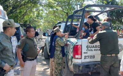 REFUERZAN OPERATIVOS DE APOYO Y EVACUACIÓN EN MUNICIPIOS DE LA HUASTECA POTOSINA