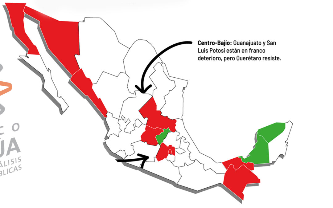 SAN LUIS POTOSÍ ES NUEVO FOCO DE DIVERSIFICACIÓN CRIMINAL EN EL PAÍS, ADVIERTE ´MÉXICO EVALÚA´