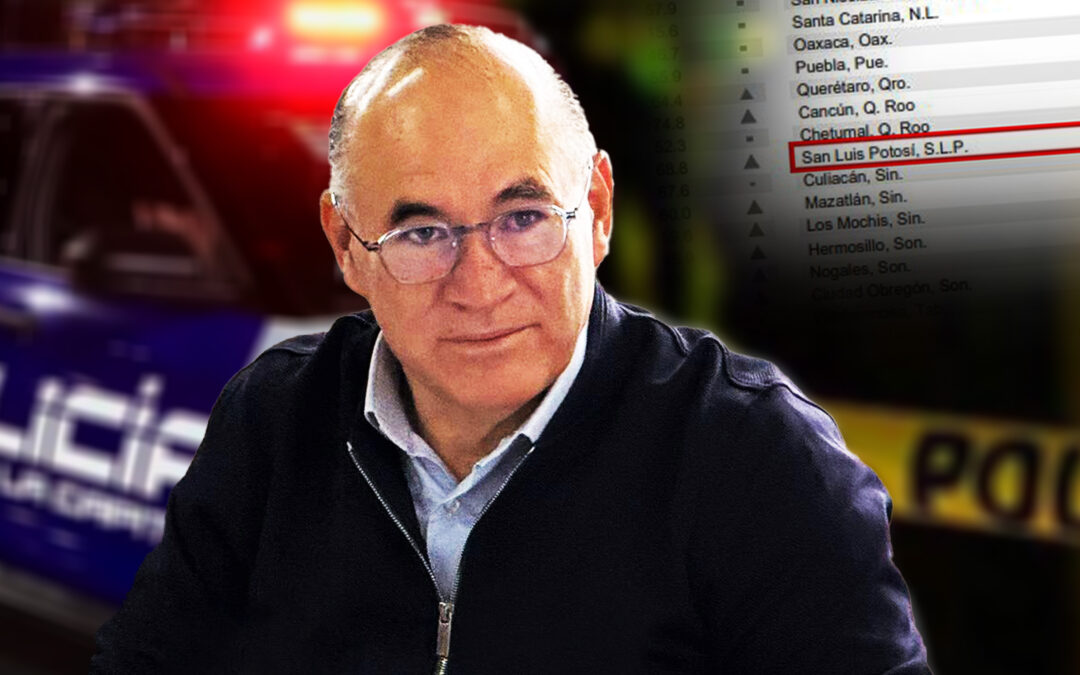 CRECE LA PERCEPCIÓN DE INSEGURIDAD EN LA CAPITAL POTOSINA, REVELA DATOS DEL INEGI