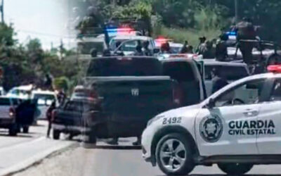 PERSECUCIÓN Y BALACERA EN VALLES: GCE REPORTA DOS DETENIDOS