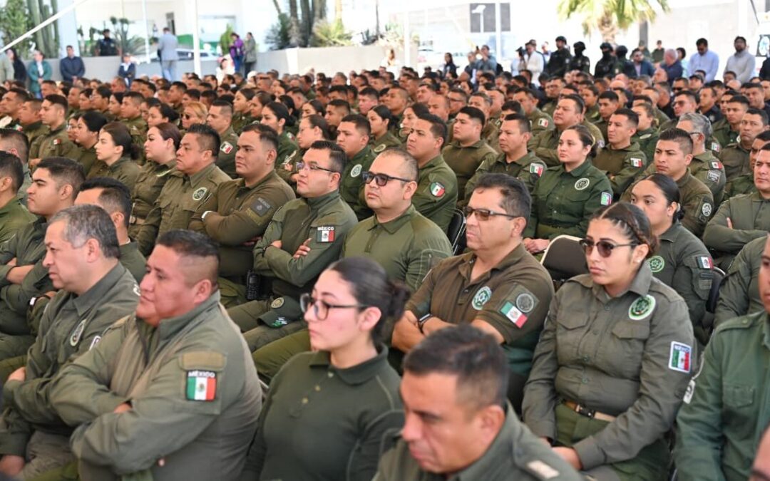 ANUNCIAN AUMENTO SALARIAL PARA ELEMENTOS DE LA GUARDIA CIVIL ESTATAL