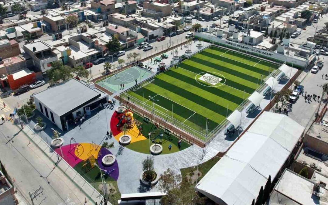 ARRANCAN OBRAS DE REHABILITACIÓN Y SE INAUGURA UNIDAD RECREATIVA EN VILLA DE POZOS