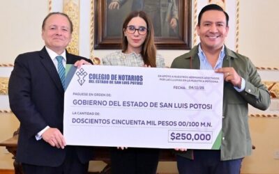 COLEGIO DE NOTARIOS SE SUMA A CAMPAÑA DE APOYO A LA HUASTECA