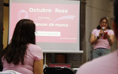 REALIZAN CONFERENCIAS PARA FOMENTAR LA DETECCIÓN OPORTUNA DEL CÁNCER DE MAMA