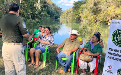 CAPACITAN A PRESTADORES DE SERVICIOS TURÍSTICOS EN RESCATE EN AGUAS EN MOVIMIENTO