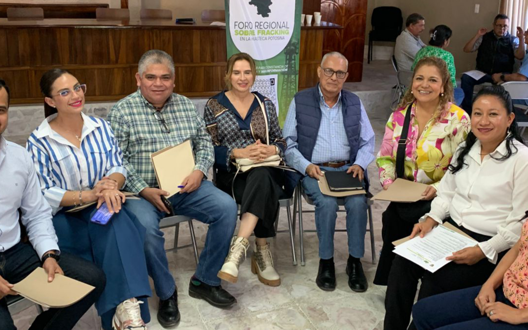 Realizan en Ciudad Valles el Foro Regional sobre Fracking y avance del Reglamento para la Protección del Suelo