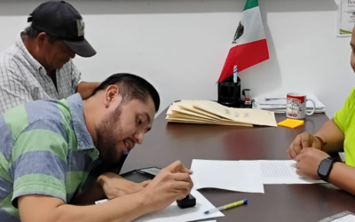 ENTREGAN NOMBRAMIENTOS A JUECES AUXILIARES EN COMUNIDADES DE CIUDAD VALLES