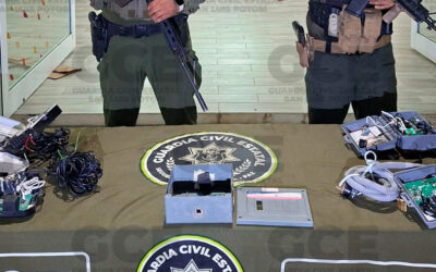 DESMANTELAN RED ILEGAL DE VIDEOVIGILANCIA EN VALLES; NO HAY DETENIDOS