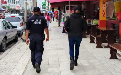 REFUERZAN VIGILANCIA EN CIUDAD VALLES POR LA TEMPORADA DECEMBRINA