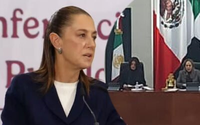 SHEINBAUM FIJA POSTURA SOBRE REFORMA EN SLP: “NO CREO QUE SE DEBA DEJAR A UN FAMILIAR COMO CANDIDATO”