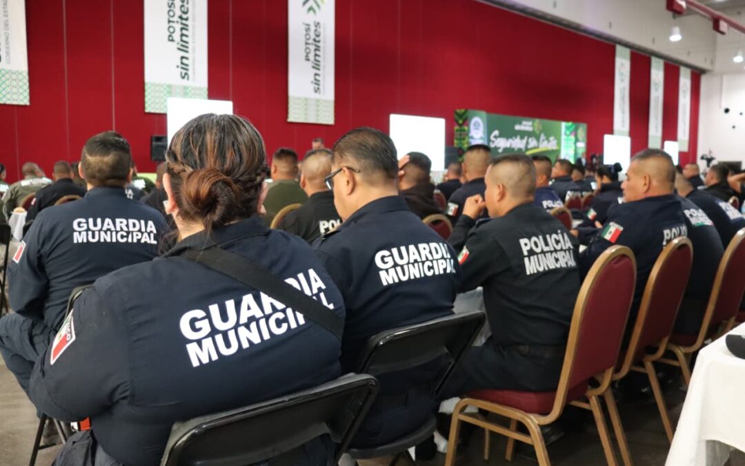 SEGURIDAD MUNICIPAL RECIBE RESPALDO EN TODO EL ESTADO
