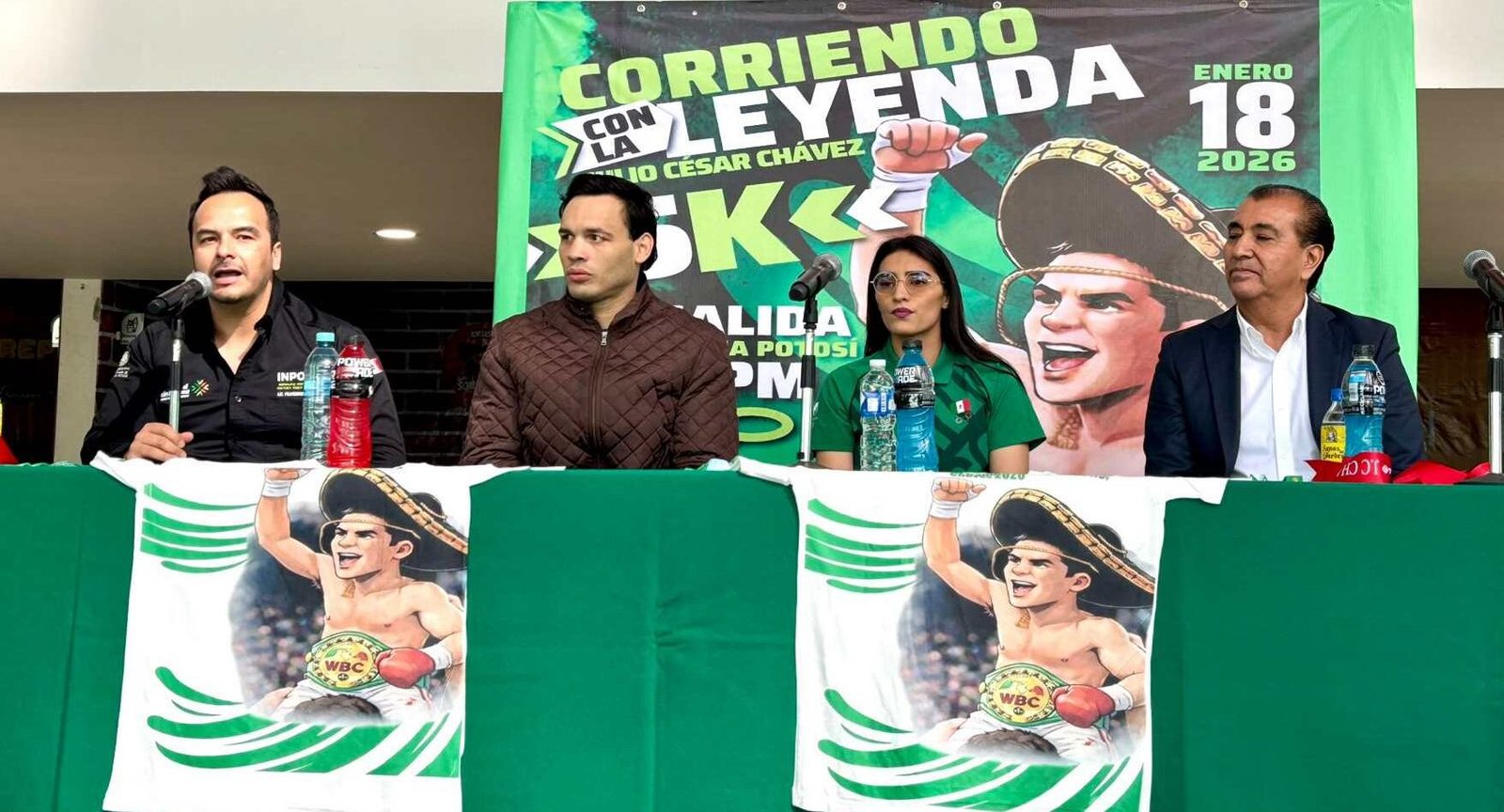 ANUNCIAN CARRERA ATLÉTICA “CORRIENDO CON LA LEYENDA” PARA ENERO DE 2026