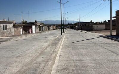 AVANZA REHABILITACIÓN DE LA CALLE COLÓN EN CHARCAS