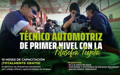 INICIA PROGRAMA DE CAPACITACIÓN AUTOMOTRIZ T-TEP PARA JÓVENES POTOSINOS