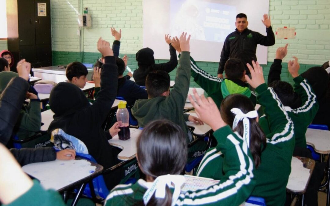 JORNADA DE PAZ LLEGA A SECUNDARIA CAMILO ARRIAGA CON ACTIVIDADES PREVENTIVAS