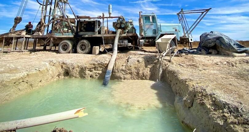 INICIAN PERFORACIÓN DE POZO EXPLORATORIO EN EL ALTIPLANO PARA ABASTECIMIENTO DE AGUA
