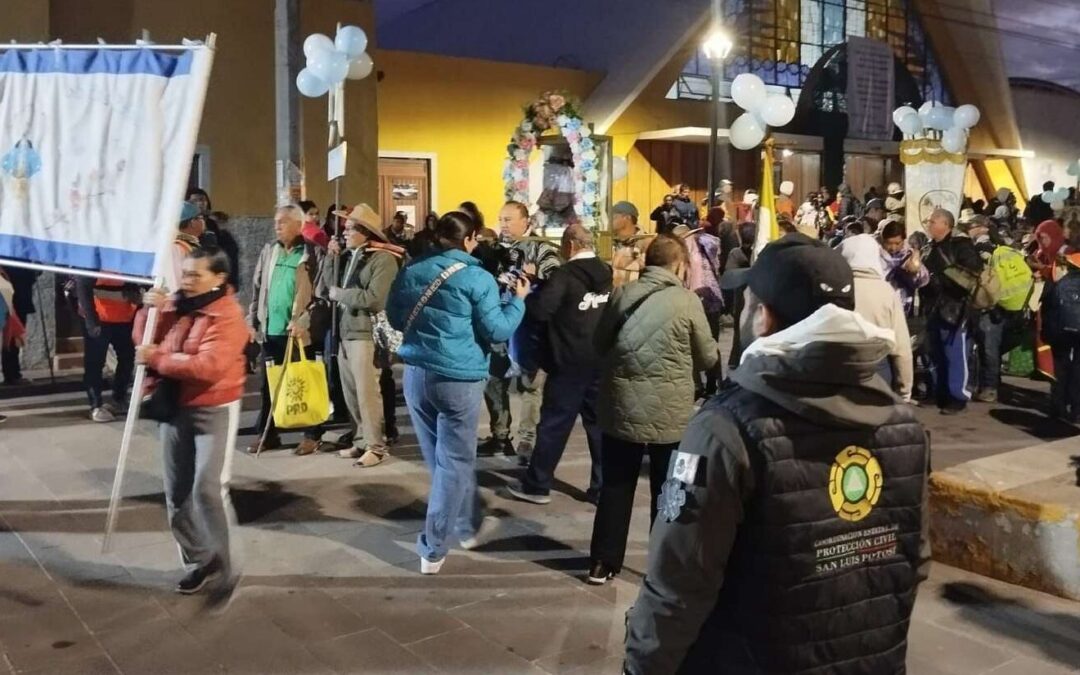 IMPLEMENTAN OPERATIVO DE SEGURIDAD POR CARAVANA DE LA FE