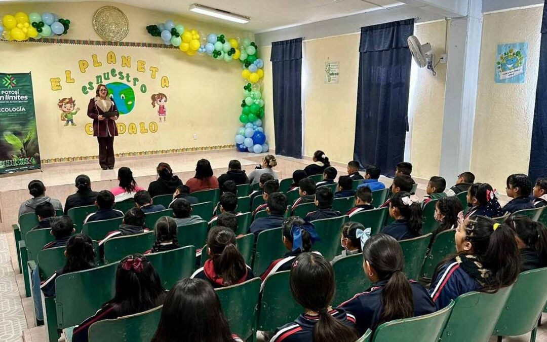 REALIZAN JORNADA DE EDUCACIÓN AMBIENTAL EN ESCUELA PRIMARIA DE MEXQUITIC