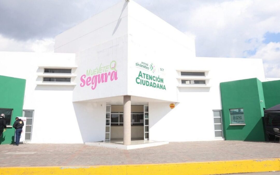 ABREN OFICINAS DE ATENCIÓN CIUDADANA DE LA SCT EN LA ZONA ALAMEDA DE LA CAPITAL DE SLP